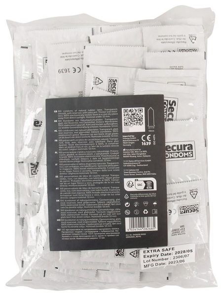 Secura Extra Safe 100Pcs zdjęcie 2