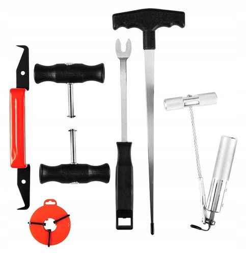 NEO ZESTAW W WALIZCE DO WYCINANIA DEMONTAŻU SZYB SAMOCHODOWYCH 7EL. 11-819 na Arena.pl