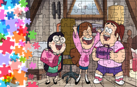 Puzzle tradycyjne Wodogrzmoty - Gravity Falls
