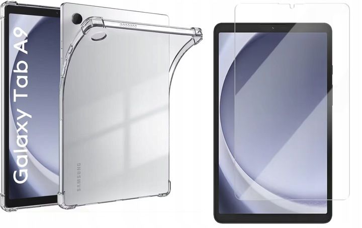 ETUI + SZKŁO HARTOWANE do SAMSUNG GALAXY TAB A9 8.7 2023 X110 / X115 zdjęcie 1