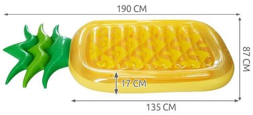 Materac dmuchany - ananas na Arena.pl