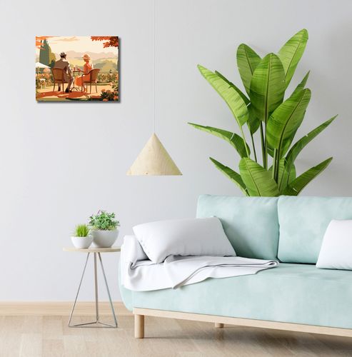 Obraz 40x30cm Retro Randka na Arena.pl