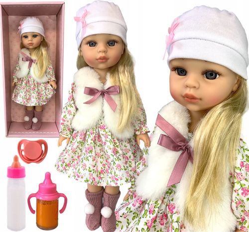 ŚLICZNA LALKA W PUDEŁKU BOBAS MÓWI ŚPIEWA+AKCESORIA na Arena.pl