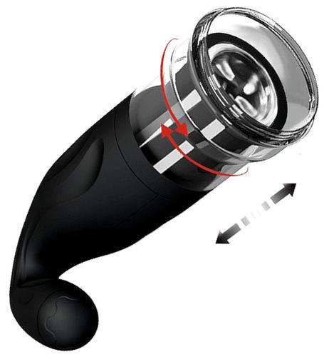 Masturbator męski rotacyjno-posuwisty na Arena.pl