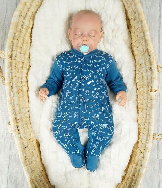 PAJAC PAJACYK r.74 jeans dinozaury w.421j bawełna zdjęcie 2