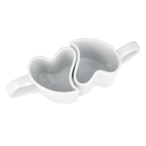 Zakochane Kubeczki - Biały zdjęcie 1