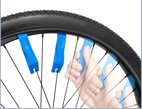 Opona rowerowa z dętką YunSCM 24" 2 szt. AV32mm do roweru miejskiego na Arena.pl