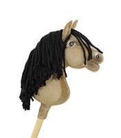 Hobby Horse Średni koń na kiju Premium beżowy bułany A4