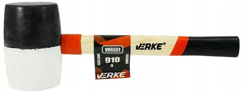 MŁOTEK GUMOWY BRUKARSKI BLACHARSKI DO KOSTKI BEZODRZUTOWY 910g FIBERGLASS na Arena.pl