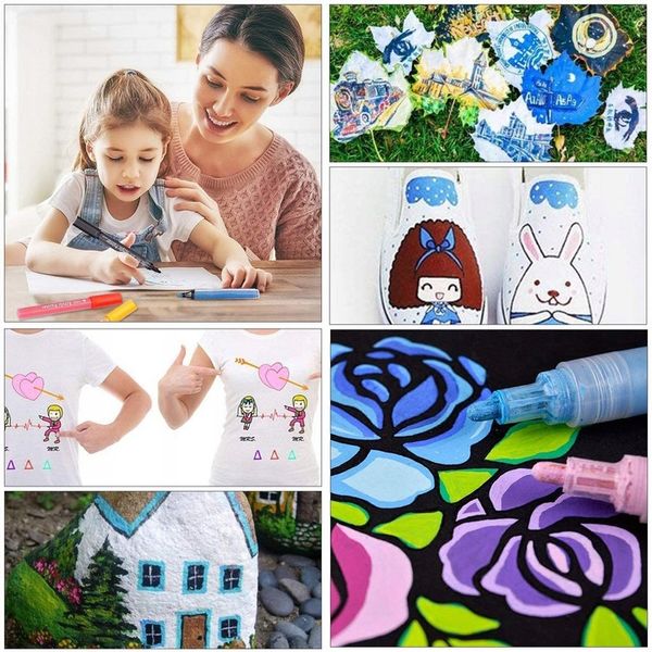 Pisaki Flamastry Mazaki AKRYLOWE Markery Art 0,7mm zdjęcie 5