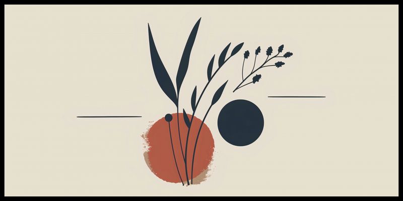 Plakat 91,3x44,5cm Botaniczna Barwa zdjęcie 2