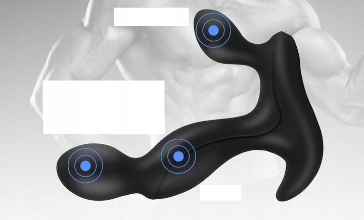 MASAŻER PROSTATY WIBRATOR KOREK ANALNY 3w1 USB zdjęcie 12