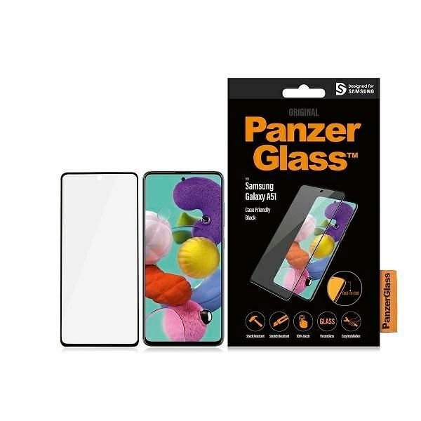 PanzerGlass E2E Regular Samsung A51 A515 Case Friendly czarny/black zdjęcie 1