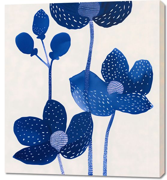 Obraz 90x100cm Nocne Kwiaty zdjęcie 1