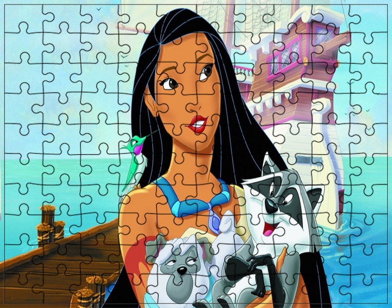 Puzzle Pocahontas zdjęcie 1