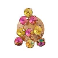 kolorowy pierścionek