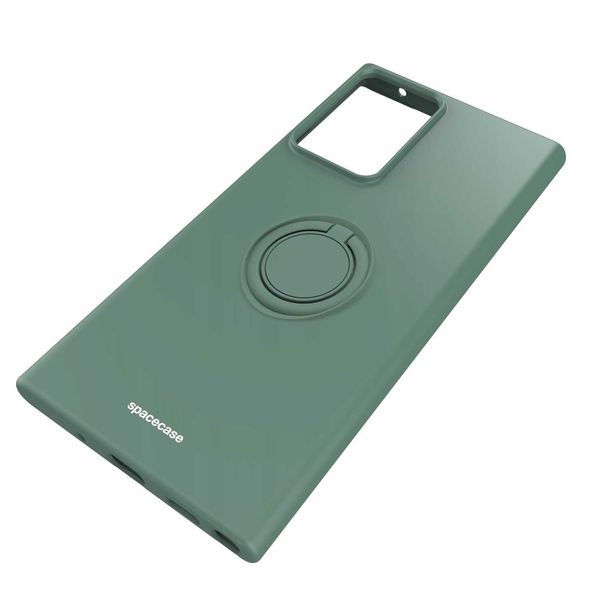 Spacecase Silicone Ring Galaxy Note 20 Ultra Dark Green zdjęcie 4