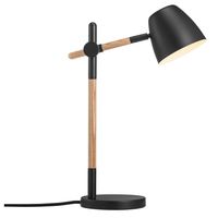 Lampka stołowa z regulacją Theo 2112645003 Nordlux metalowa czarna