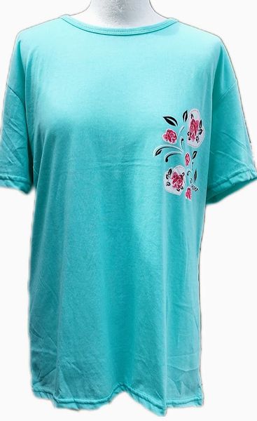 Piżama z Bawełny Komplet Koszulka Spodenki r. L zdjęcie 3