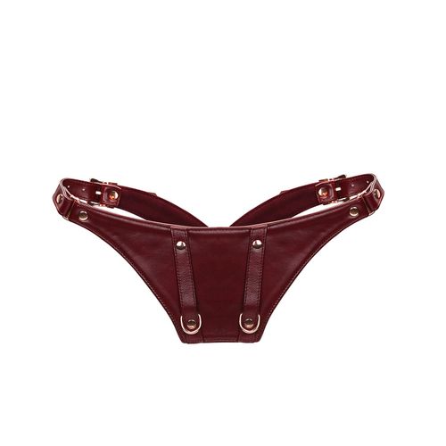 wine red delux strap on forced orgasm harness belt liebe seele na Arena.pl