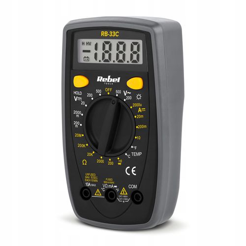 Miernik Uniwersalny Multimetr Temperatura LED LCD na Arena.pl