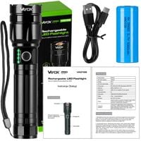 LATARKA LED TAKTYCZNA AKUMULATOROWA WOJSKOWA ZOOM 30W USB-C PRO POWER