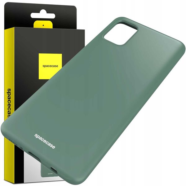Spacecase Silicone Case Galaxy A71 Dark Green zdjęcie 10