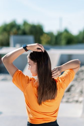 Smartwatch Garett Sport 17 Plus czerwony na Arena.pl