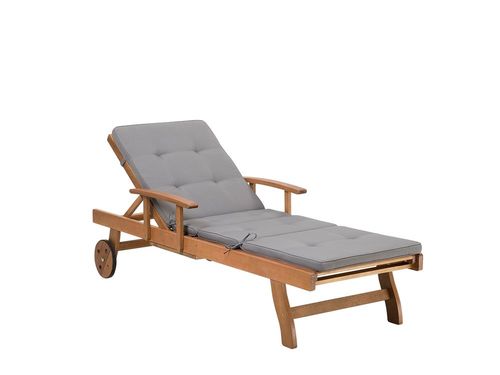 Poduszka Na Leżak Ogrodowy Szara Toscana/java na Arena.pl