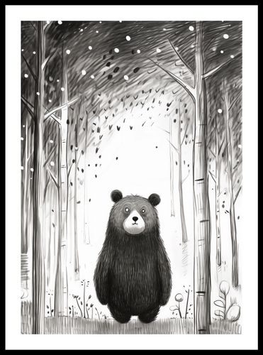 Plakat 42x59,4cm Ciekawski Miś na Arena.pl