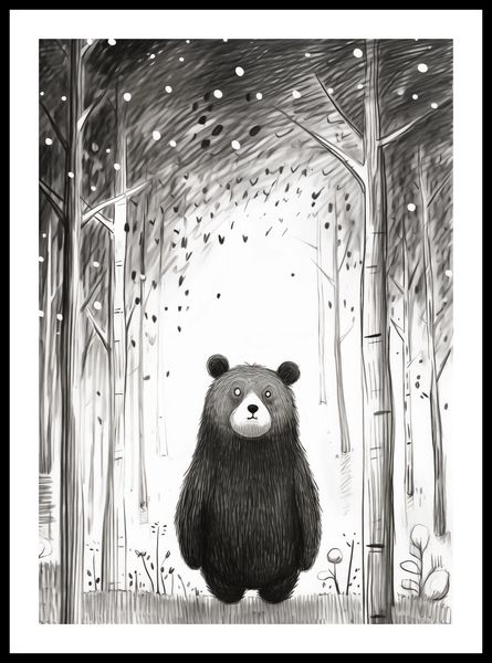 Plakat 42x59,4cm Ciekawski Miś zdjęcie 3