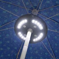 Lampa do parasola 24 LED lampka pod parasol ogrodowy namiot