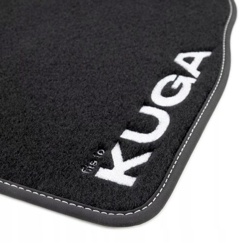 Dywaniki welurowe LOGO do FORD Kuga I 2008-2012 na Arena.pl