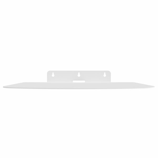 Półka metalowa ścienna uchwyt na dekoder RTV ROUTER WIFI KONSOLE biała zdjęcie 5