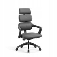 Fotel biurowy Diablo Chairs V-Modular Biurowy do 160kg Skóra ECO Szary