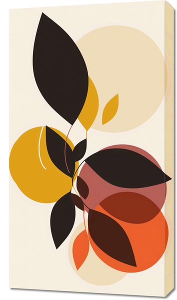 Obraz 50x90cm Brzask Złota zdjęcie 1