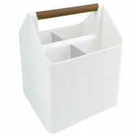 Przybornik organizer na biurko na drobiazgi do łazienki na kosmetyki