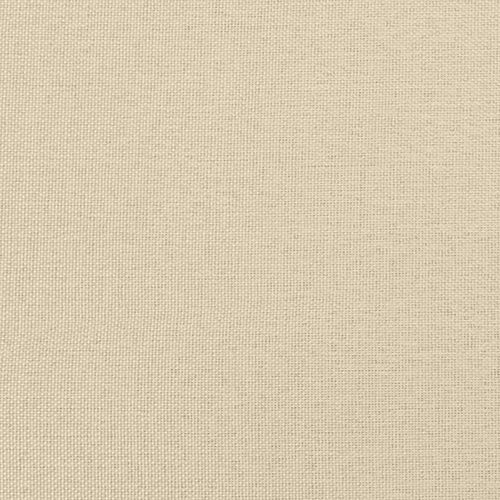 3-częściowy komplet wypoczynkowy, obity tkaniną, kremowa na Arena.pl