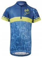 Koszulka Silvini JR Scrivia blue-lime 122-128