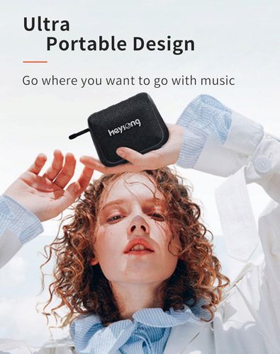 Głośnik przenośny HEYSONG VIBE PRO Bluetooth czarny 5 W na Arena.pl