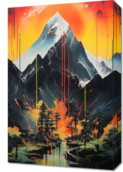 Obraz 40x60cm Górska Alchemia zdjęcie 1