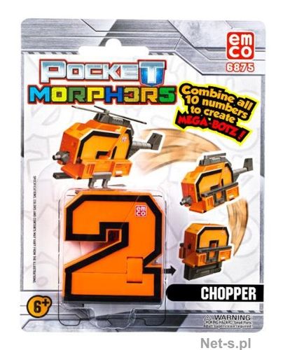 Pocket Morphers Figurka Chopper 2 6875 na Arena.pl