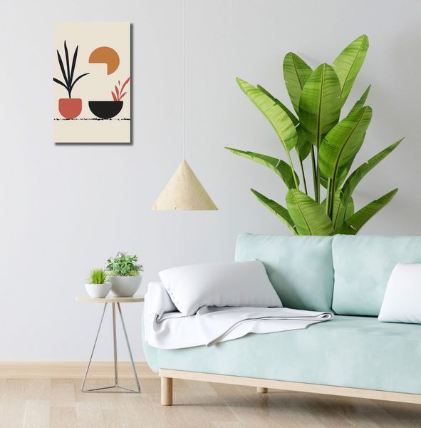 Obraz 30x50cm Domowy Ogród zdjęcie 2