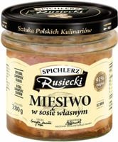 SPICHLERZ RUSIECKI MIĘSIWO W SOSIE WŁASNYM 280G