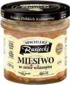 SPICHLERZ RUSIECKI MIĘSIWO W SOSIE WŁASNYM 280G