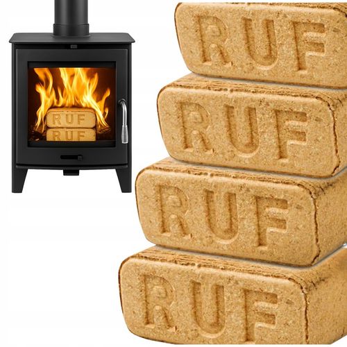 Brykiet Kominkowy Brykiet Opałowy RUF Drzewo Liściaste Opał Kostka 20kg na Arena.pl