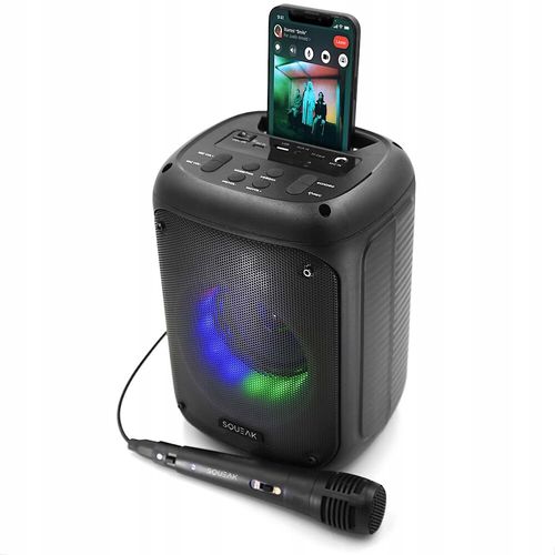 Głośnik karaoke SQUEAK Beatflow Bluetooth 5.0 + EDR na Arena.pl