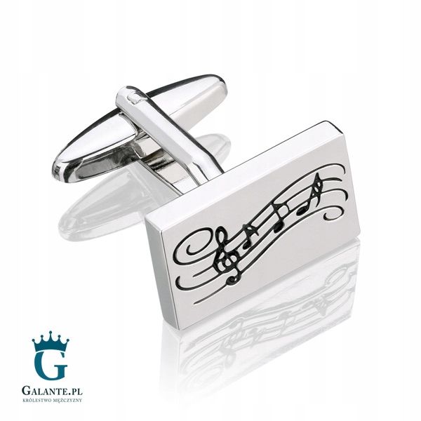 Spinki do mankietów X2 Muzyka zdjęcie 2