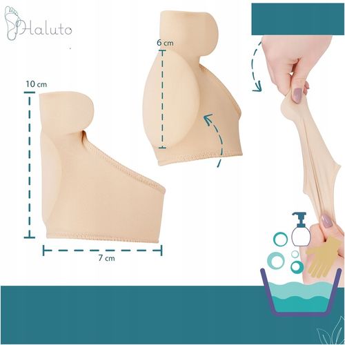 OPASKA na haluksy żelowy KLIN SEPARATOR OSŁONA bolącego guza PARA HALUTO na Arena.pl