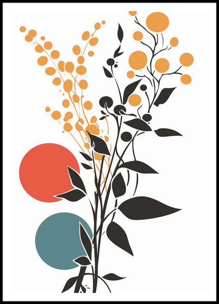 Plakat 70x100cm Rozkwitające Życie zdjęcie 3